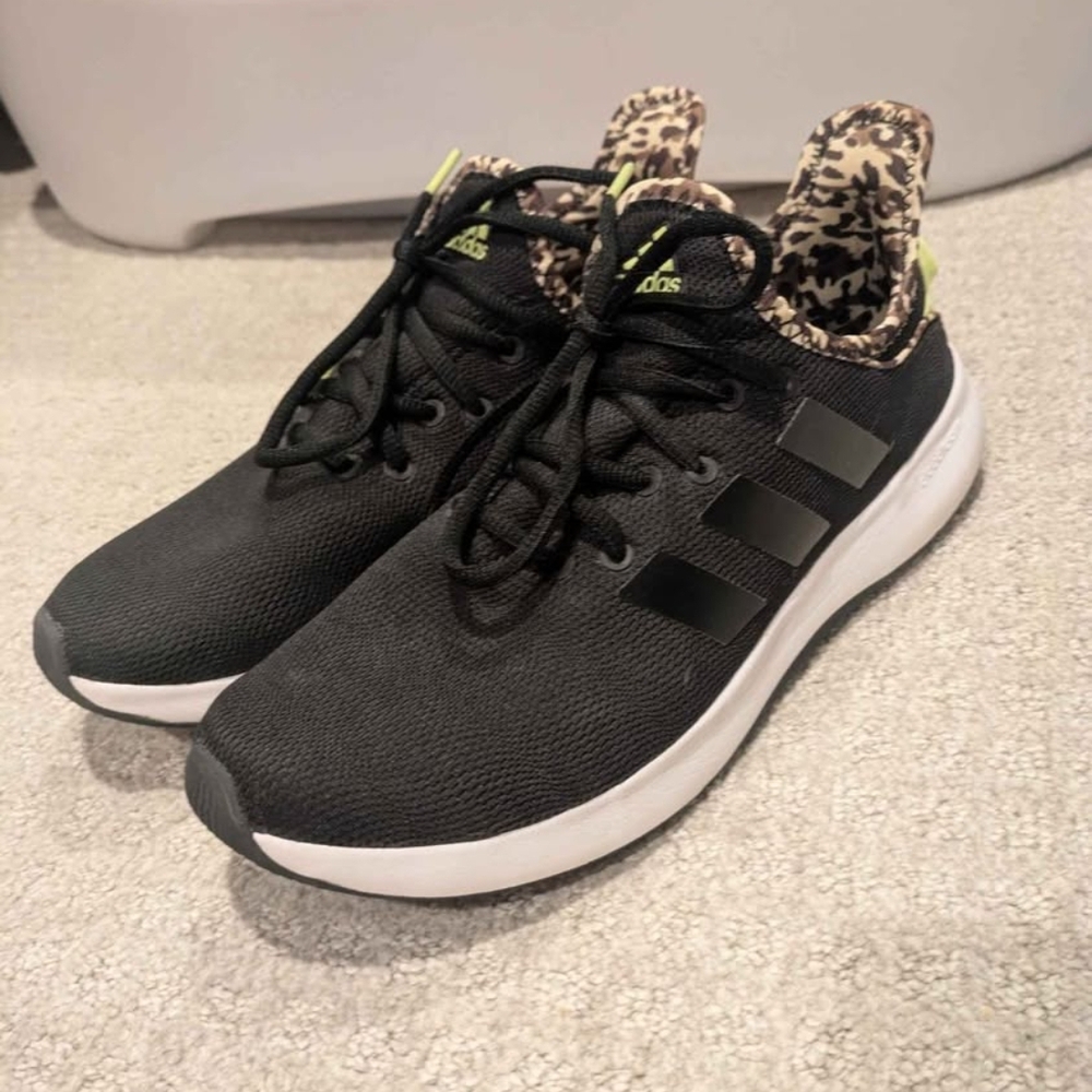 Adidas Black and White Women's Shoes